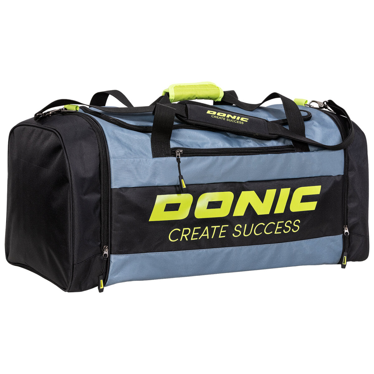 Donic Sporttasche VERTICAL schwarz-anthrazit-lime ca. 70x33x32 cm