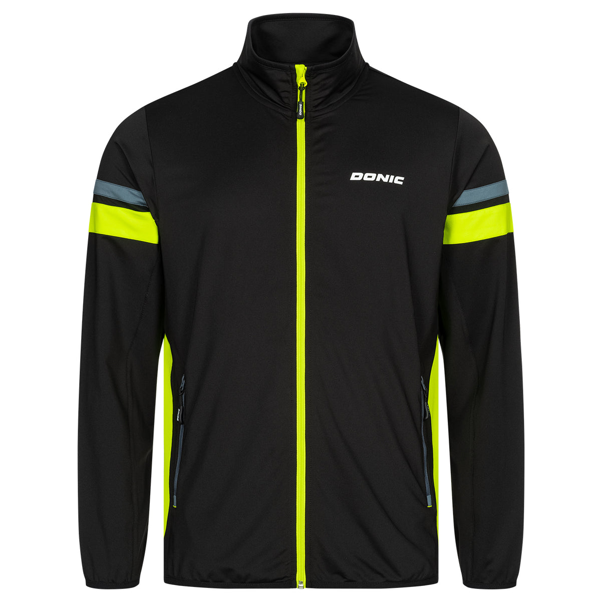 Donic Anzugjacke PADDOX KIDS schwarz-anthrazit-lime