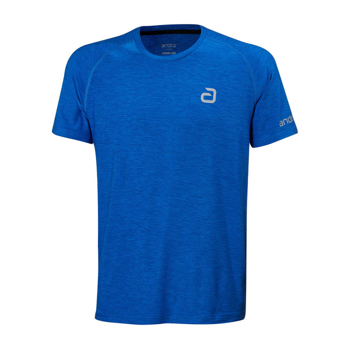 andro Shirt Melange Alpha ozeanblau