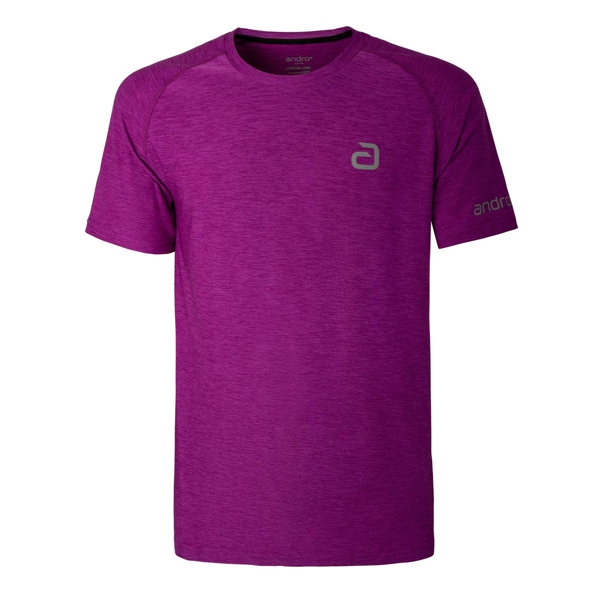 andro Shirt Melange Alpha purple