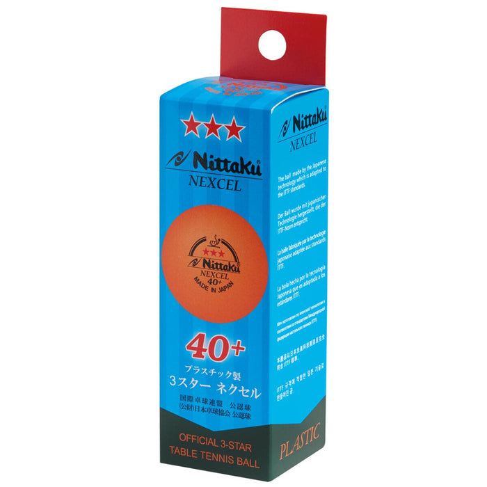 Nittaku Ball NEXCEL 40+ *** orange