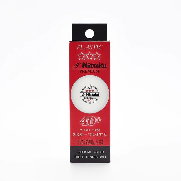 Nittaku Ball PREMIUM 40+ *** weiß