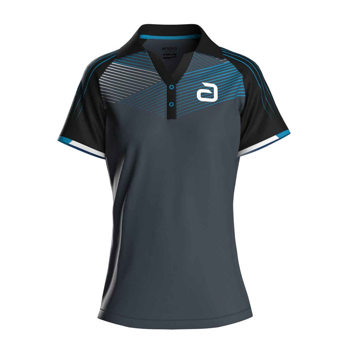 Andro Shirt Avos Women grau/blau
