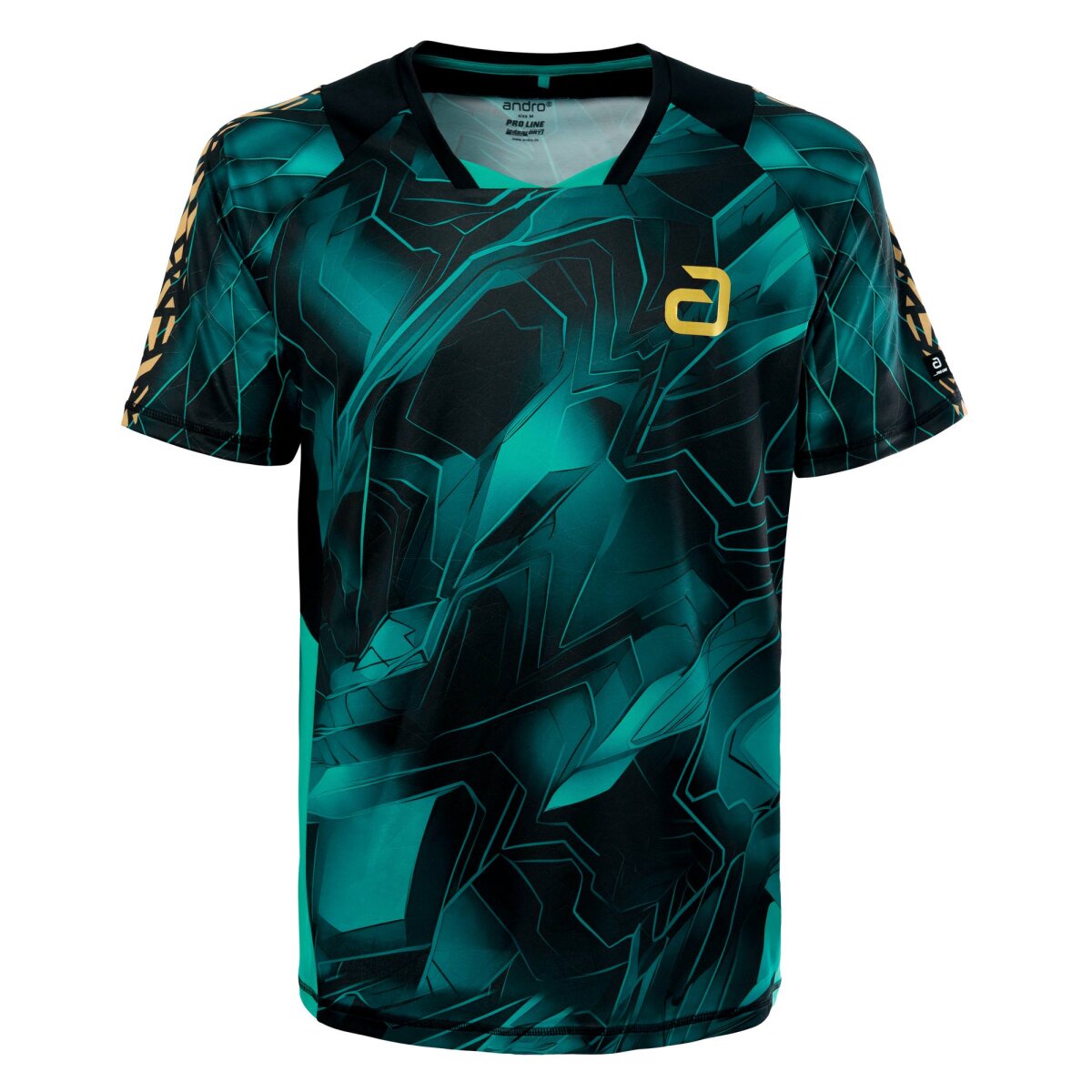 Andro Pro Line Shirt NAYTON grün/schwarz
