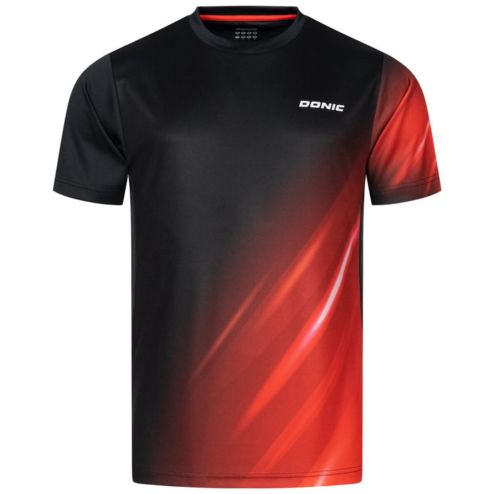 Donic T-Shirt Kids DROP schwarz/rot