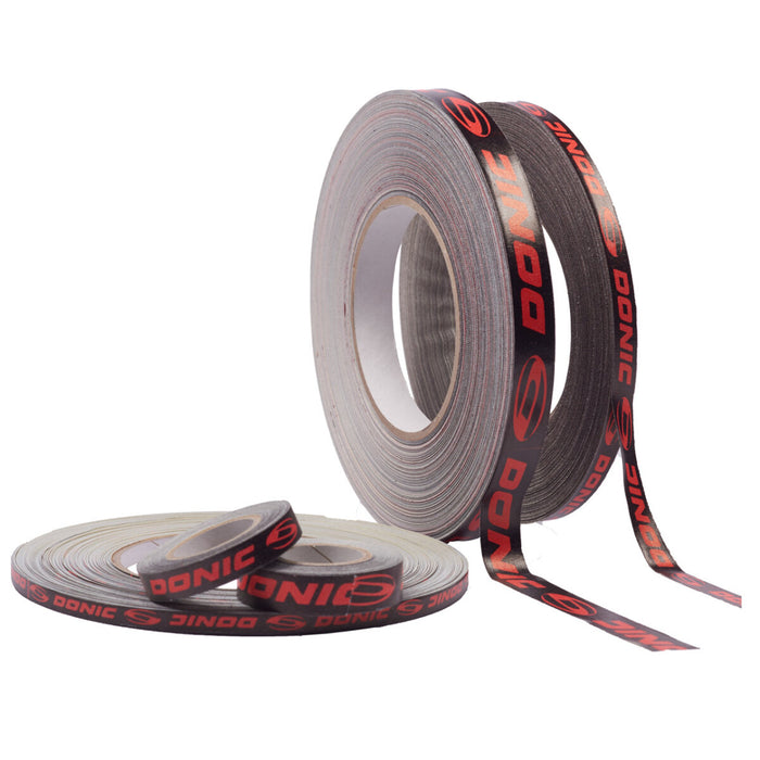 DONIC Kantenband 5m schwarz/rot