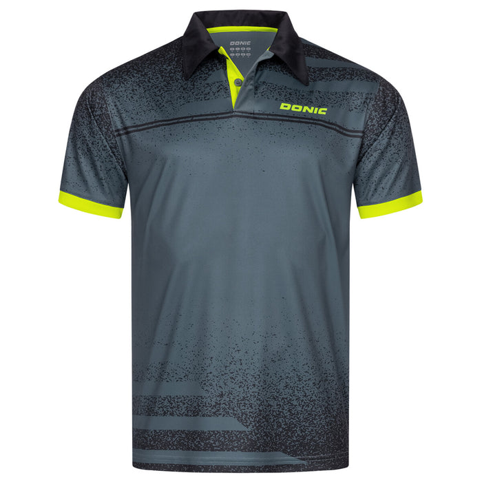 Donic Polo-Shirt RAFTER anthrazit-schwarz
