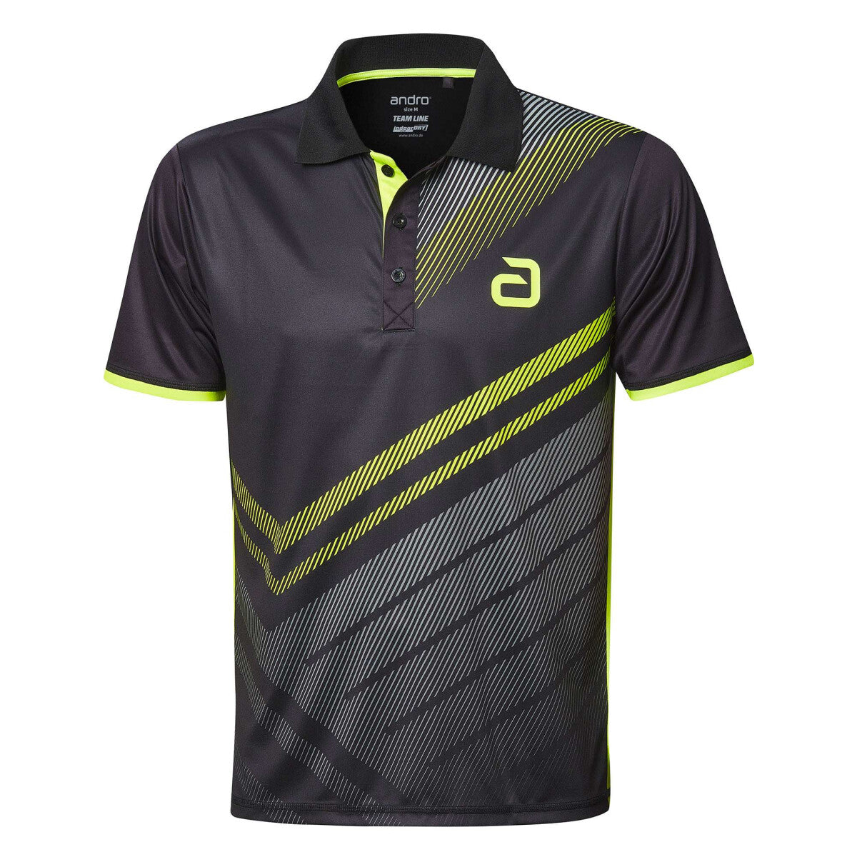 andro Shirt Liska black/yellow