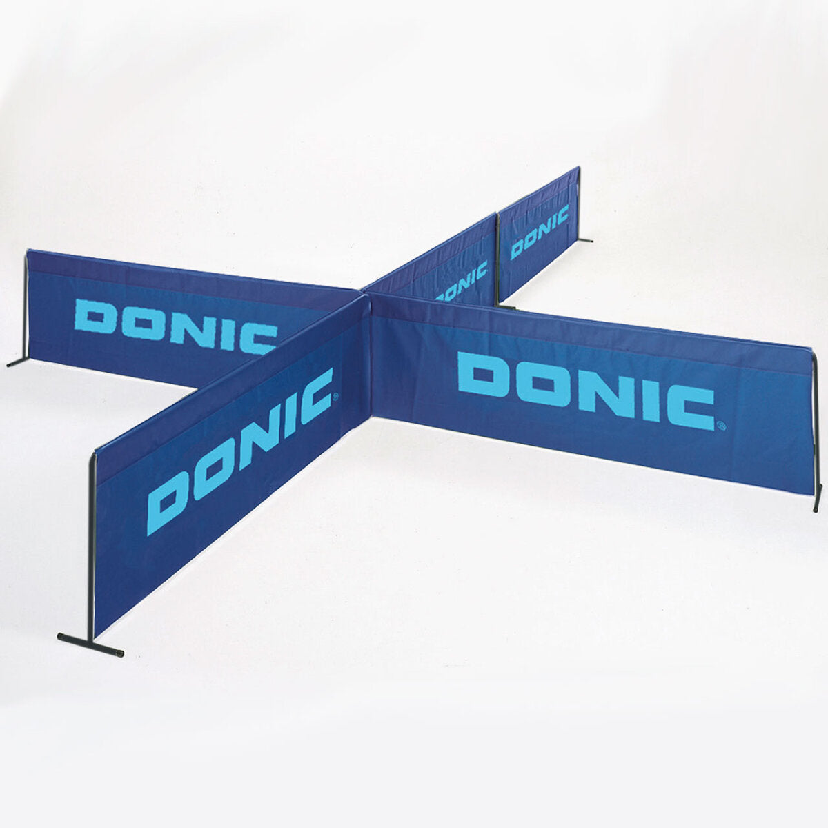 Donic Spielfeldumrandungen (2,33 x 0,73) 10er-Set blau o. grün