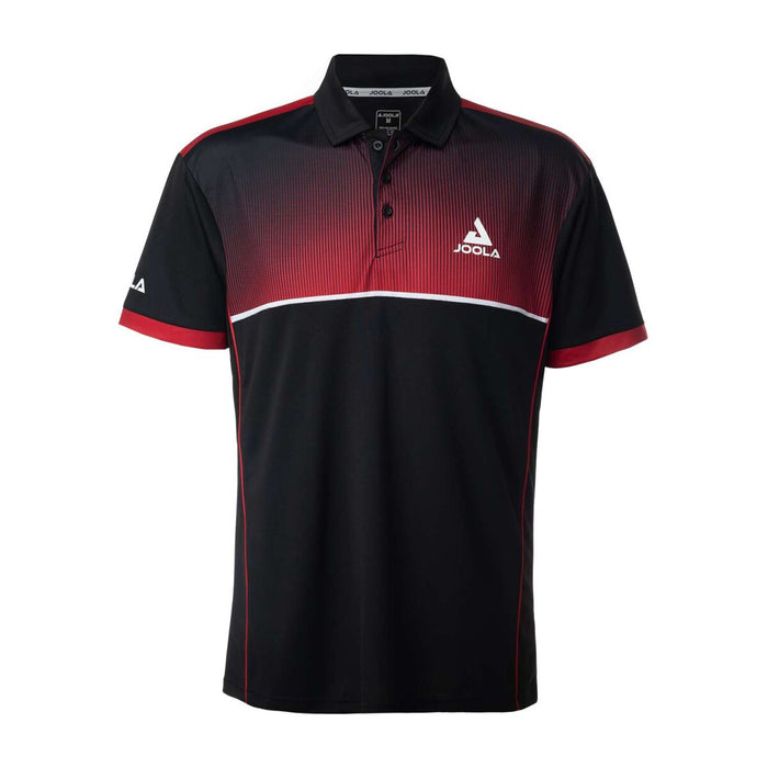 JOOLA Polo Shirt EDGE black/red