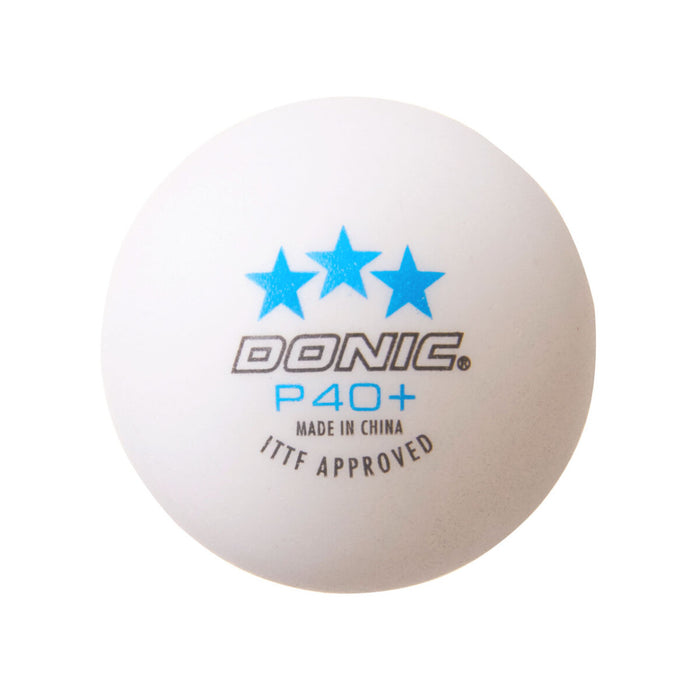 Donic Bälle P40+ *** weiß