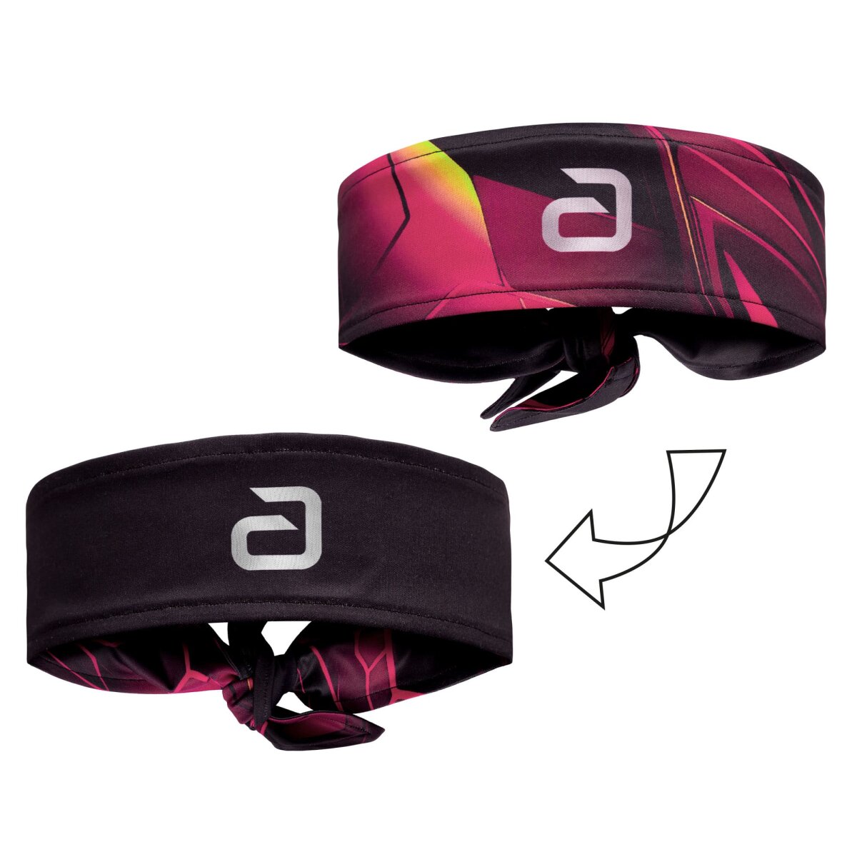 Andro Headband Pro schwarz/pink