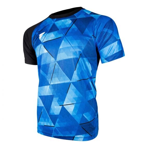 Victas  V-TShirt 227 blau/schwarz