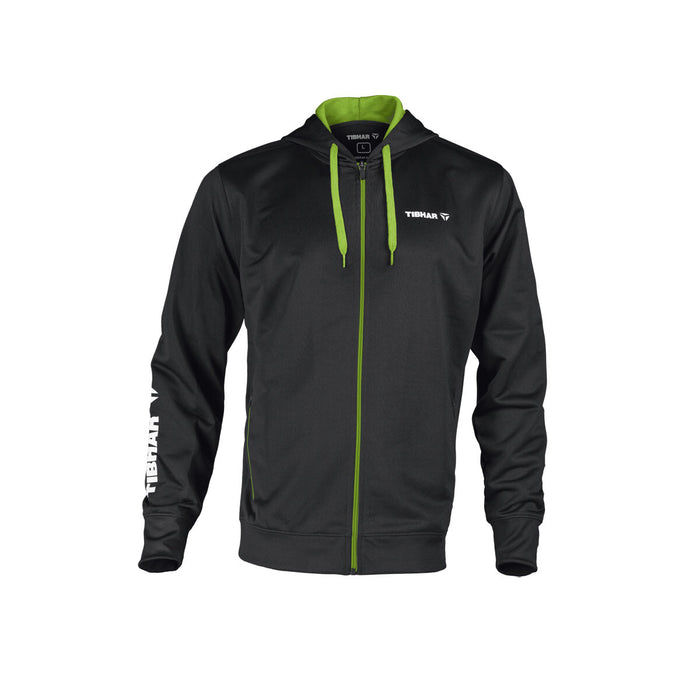 Tibhar Hoodie MUNDO/WORLD schwarz/grün