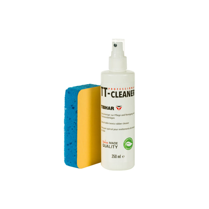 Tibhar Belagreiniger PROFESSIONAL (250 ml) mit Schwamm