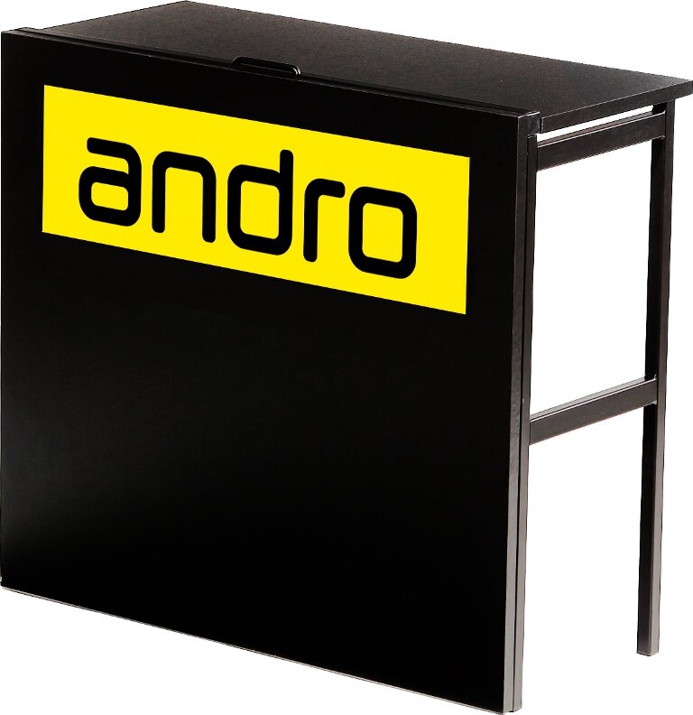 andro Schiedsrichtertisch schwarz/gelb