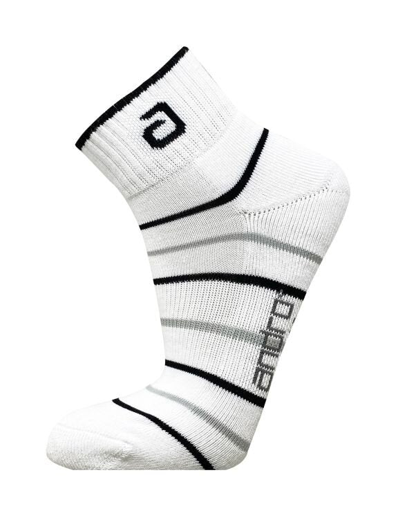 andro Socke Pace weiss/grau/schwarz