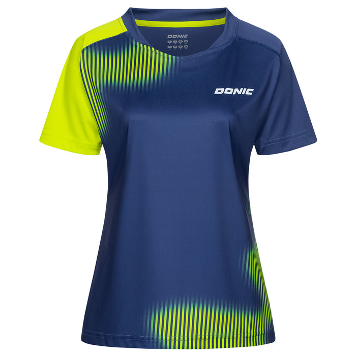 Donic Ladies' Shirt CALIBER navy-lime
