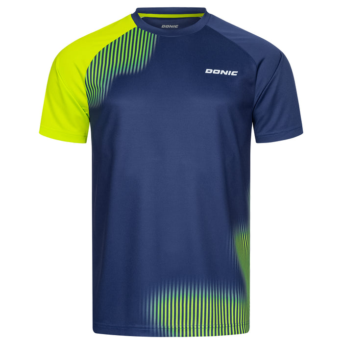 Donic T-Shirt PEAK navy-lime