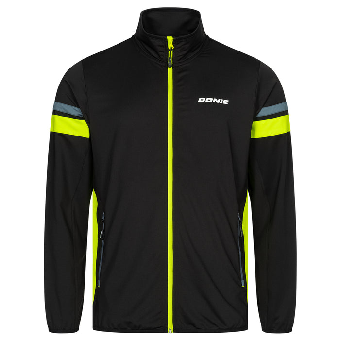 Donic Anzugjacke PADDOX KIDS schwarz-anthrazit-lime